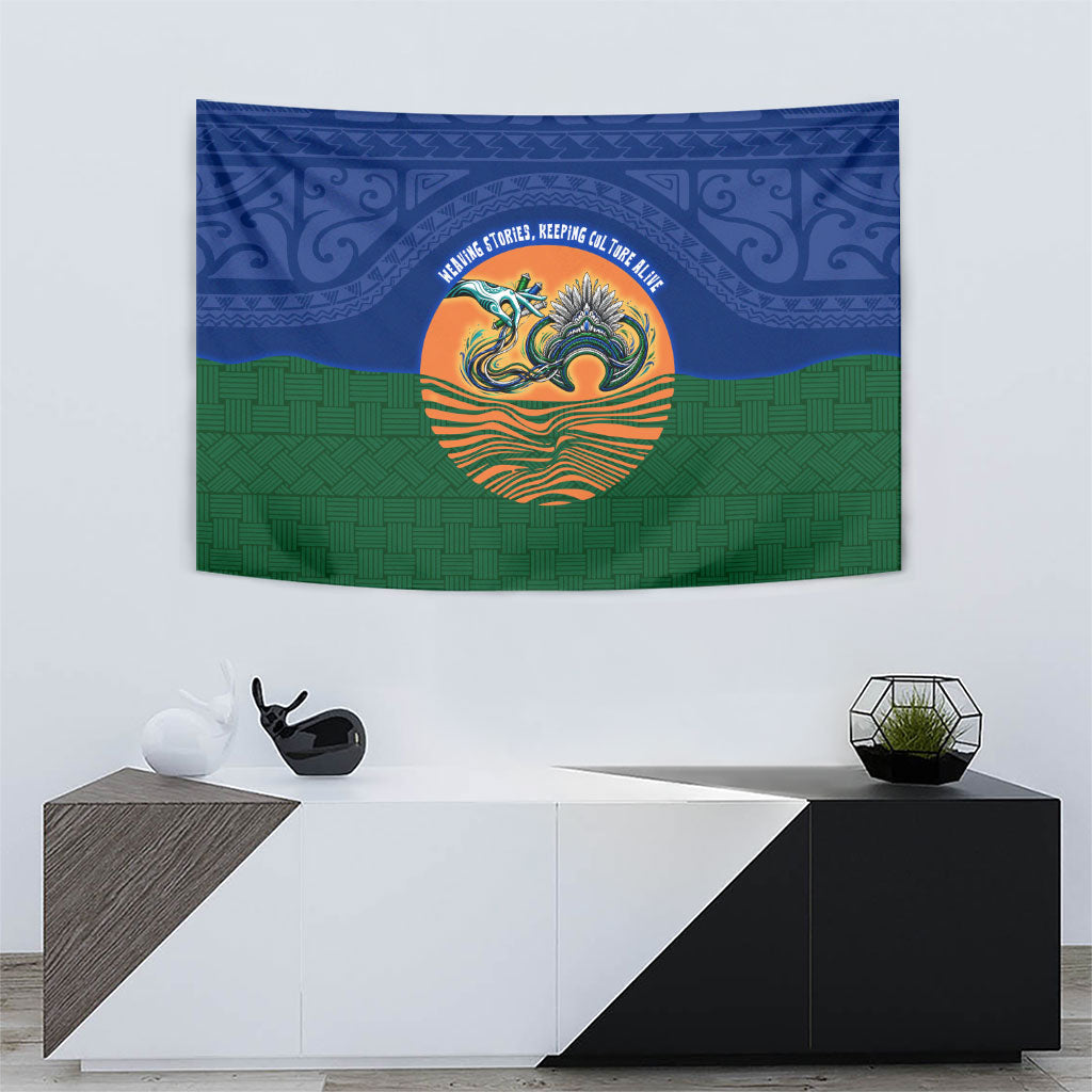 Torres Strait Islanders Day Traditional Dhari Headdress Tapestry Indigenous Australian Tribal Weaving Pattern Culture
