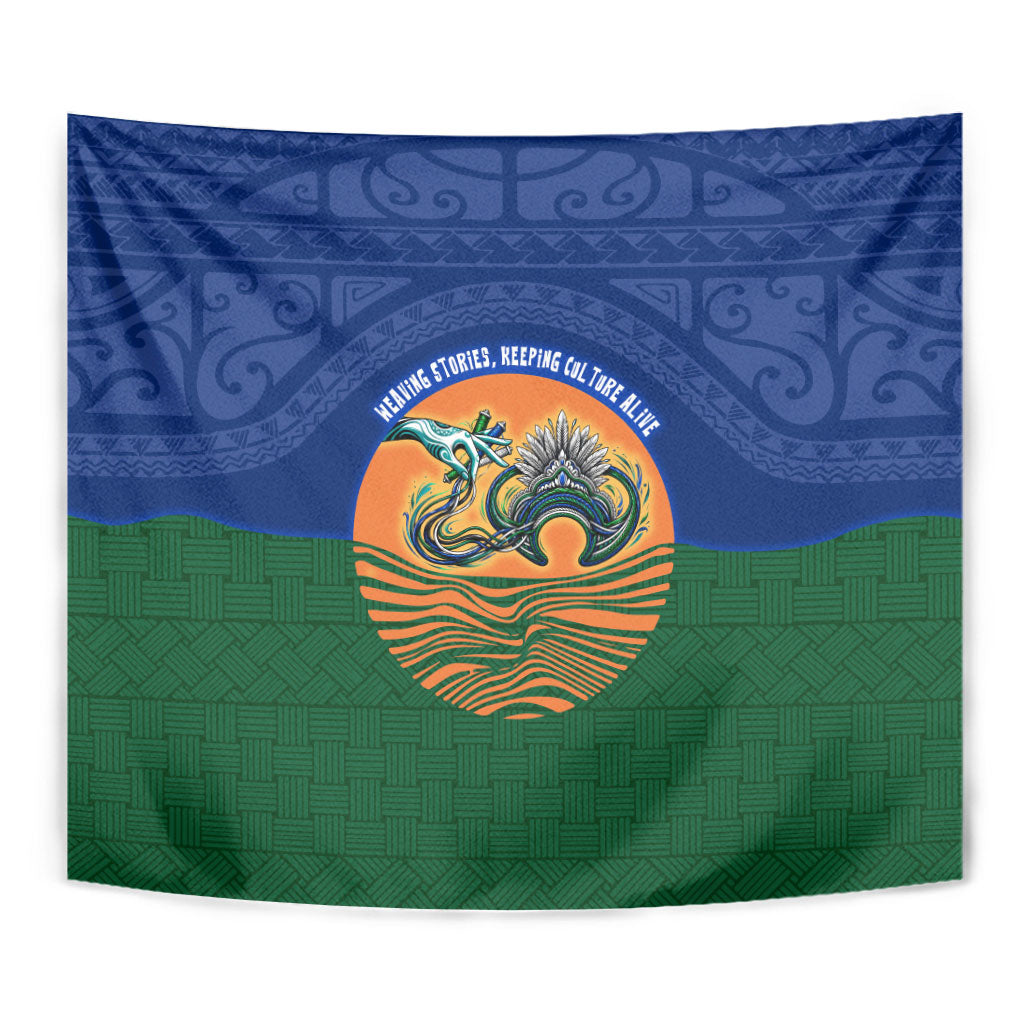 Torres Strait Islanders Day Traditional Dhari Headdress Tapestry Indigenous Australian Tribal Weaving Pattern Culture