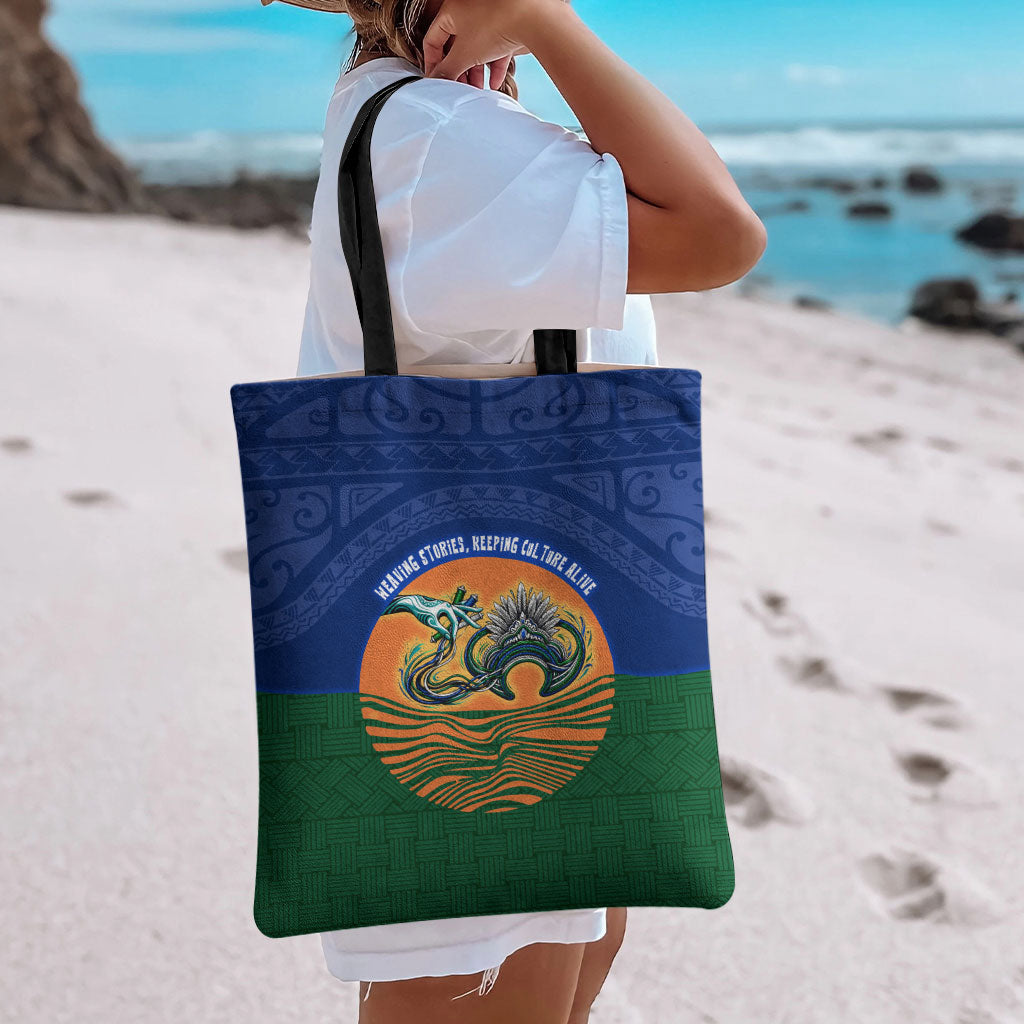 Torres Strait Islanders Day Traditional Dhari Headdress Tote Bag Indigenous Australian Tribal Weaving Pattern Culture
