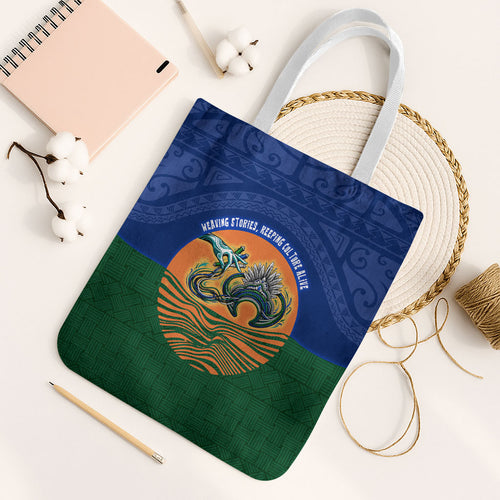 Torres Strait Islanders Day Traditional Dhari Headdress Tote Bag Indigenous Australian Tribal Weaving Pattern Culture