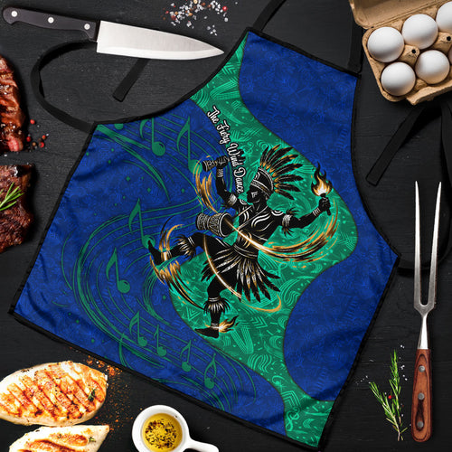 Torres Strait Islanders Fiery Wind Dance Drum Apron Indigenous Australian Tribal Warrior Musical Culture Art