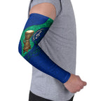 Torres Strait Islanders Fiery Wind Dance Drum Arm Sleeves Indigenous Australian Tribal Warrior Musical Culture Art