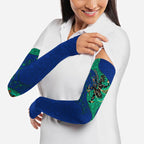 Torres Strait Islanders Fiery Wind Dance Drum Arm Sleeves Indigenous Australian Tribal Warrior Musical Culture Art
