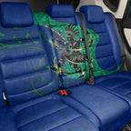 Torres Strait Islanders Fiery Wind Dance Drum Back Car Seat Cover Indigenous Australian Tribal Warrior Musical Culture Art