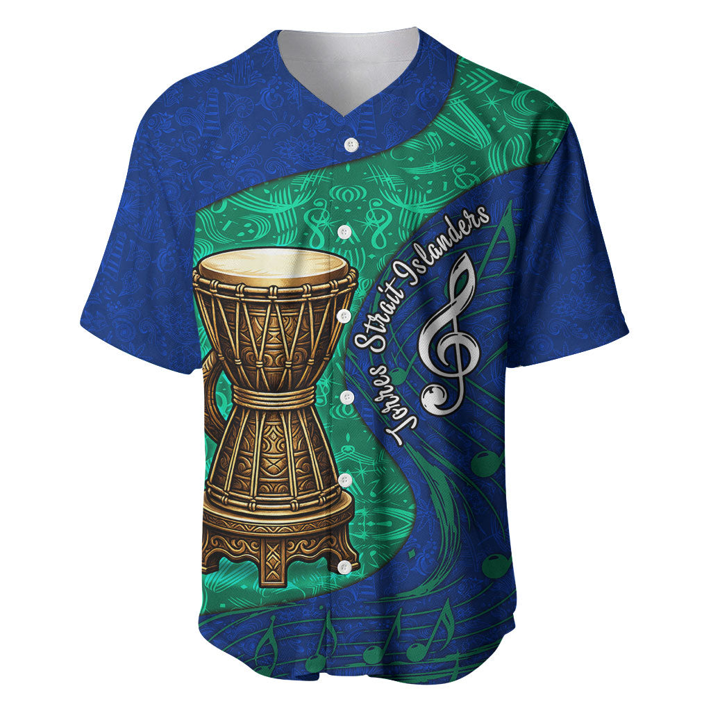 Torres Strait Islanders Fiery Wind Dance Drum Baseball Jersey Indigenous Australian Tribal Warrior Musical Culture Art