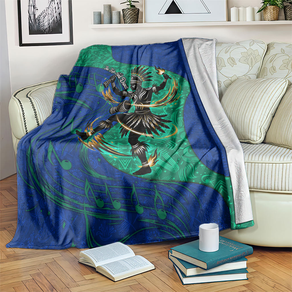 Torres Strait Islanders Fiery Wind Dance Drum Blanket Indigenous Australian Tribal Warrior Musical Culture Art