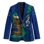 Torres Strait Islanders Fiery Wind Dance Drum Blazer Indigenous Australian Tribal Warrior Musical Culture Art