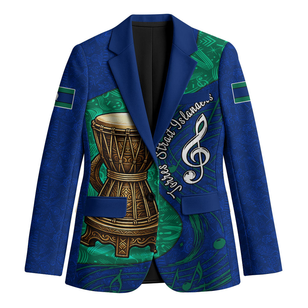 Torres Strait Islanders Fiery Wind Dance Drum Blazer Indigenous Australian Tribal Warrior Musical Culture Art