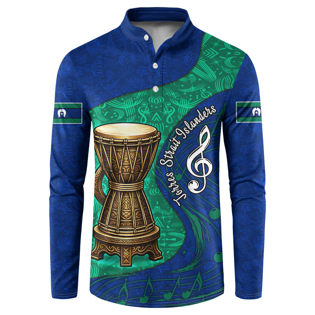 Torres Strait Islanders Fiery Wind Dance Drum Button Sweatshirt Indigenous Australian Tribal Warrior Musical Culture Art