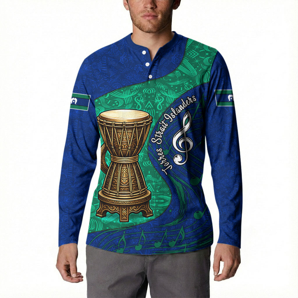 Torres Strait Islanders Fiery Wind Dance Drum Button Sweatshirt Indigenous Australian Tribal Warrior Musical Culture Art