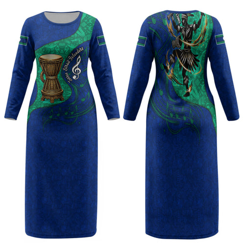 Torres Strait Islanders Fiery Wind Dance Drum Family Matching Long Sleeve Bodycon Dress and Hawaiian Shirt Indigenous Australian Tribal Warrior Musical Culture Art