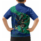 Torres Strait Islanders Fiery Wind Dance Drum Hawaiian Shirt Indigenous Australian Tribal Warrior Musical Culture Art