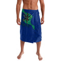 Torres Strait Islanders Fiery Wind Dance Drum Lavalava Indigenous Australian Tribal Warrior Musical Culture Art