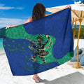 Torres Strait Islanders Fiery Wind Dance Drum Sarong Indigenous Australian Tribal Warrior Musical Culture Art