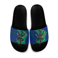 Torres Strait Islanders Fiery Wind Dance Drum Slide Sandals Indigenous Australian Tribal Warrior Musical Culture Art