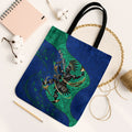 Torres Strait Islanders Fiery Wind Dance Drum Tote Bag Indigenous Australian Tribal Warrior Musical Culture Art