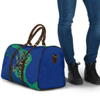 Torres Strait Islanders Fiery Wind Dance Drum Travel Bag Indigenous Australian Tribal Warrior Musical Culture Art