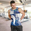 Torres Strait Islanders Nautical Compass Sea Life Men Tank Top Indigenous Traditional Flag Pattern Tribal Marine Art