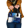 Torres Strait Islanders Nautical Compass Sea Life Shoulder Handbag Indigenous Traditional Flag Pattern Tribal Marine Art