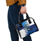 Torres Strait Islanders Nautical Compass Sea Life Shoulder Handbag Indigenous Traditional Flag Pattern Tribal Marine Art