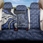 Personalised North Melbourne Kangaroos Back Car Seat Cover Trippy Psychedelic Abstract Art Mascot Football Fans