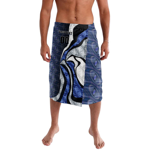 Personalised North Melbourne Kangaroos Lavalava Trippy Psychedelic Abstract Art Mascot Football Fans