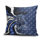 Personalised North Melbourne Kangaroos Pillow Cover Trippy Psychedelic Abstract Art Mascot Football Fans
