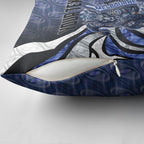 Personalised North Melbourne Kangaroos Pillow Cover Trippy Psychedelic Abstract Art Mascot Football Fans