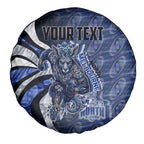 Personalised North Melbourne Kangaroos Spare Tire Cover Trippy Psychedelic Abstract Art Mascot Football Fans