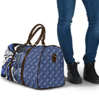Personalised North Melbourne Kangaroos Travel Bag Trippy Psychedelic Abstract Art Mascot Football Fans