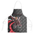 Personalised St Kilda Saints Apron Trippy Psychedelic Abstract Art Mascot Football Fans