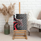 Personalised St Kilda Saints Canvas Wall Art Trippy Psychedelic Abstract Art Mascot Football Fans
