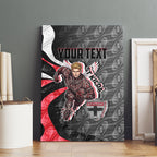 Personalised St Kilda Saints Canvas Wall Art Trippy Psychedelic Abstract Art Mascot Football Fans