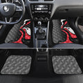 Personalised St Kilda Saints Car Mats Trippy Psychedelic Abstract Art Mascot Football Fans