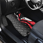 Personalised St Kilda Saints Car Mats Trippy Psychedelic Abstract Art Mascot Football Fans