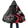 Personalised St Kilda Saints Cloak Trippy Psychedelic Abstract Art Mascot Football Fans