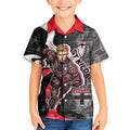 Personalised St Kilda Saints Kid Hawaiian Shirt Trippy Psychedelic Abstract Art Mascot Football Fans