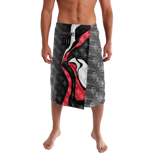 Personalised St Kilda Saints Lavalava Trippy Psychedelic Abstract Art Mascot Football Fans