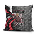 Personalised St Kilda Saints Pillow Cover Trippy Psychedelic Abstract Art Mascot Football Fans
