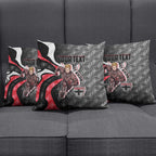 Personalised St Kilda Saints Pillow Cover Trippy Psychedelic Abstract Art Mascot Football Fans
