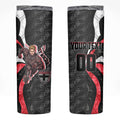 Personalised St Kilda Saints Skinny Tumbler Trippy Psychedelic Abstract Art Mascot Football Fans