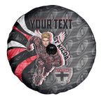 Personalised St Kilda Saints Spare Tire Cover Trippy Psychedelic Abstract Art Mascot Football Fans
