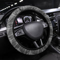 St Kilda Saints Steering Wheel Cover Trippy Psychedelic Abstract Art Mascot Football Fans