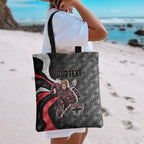 Personalised St Kilda Saints Tote Bag Trippy Psychedelic Abstract Art Mascot Football Fans