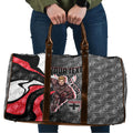 Personalised St Kilda Saints Travel Bag Trippy Psychedelic Abstract Art Mascot Football Fans