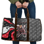 Personalised St Kilda Saints Travel Bag Trippy Psychedelic Abstract Art Mascot Football Fans