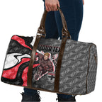 Personalised St Kilda Saints Travel Bag Trippy Psychedelic Abstract Art Mascot Football Fans
