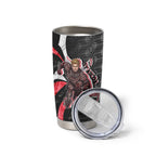 Personalised St Kilda Saints Tumbler Cup Trippy Psychedelic Abstract Art Mascot Football Fans