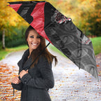 Personalised St Kilda Saints Umbrella Trippy Psychedelic Abstract Art Mascot Football Fans