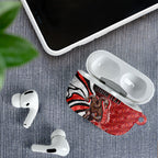 Personalised Sydney Swans AirPods Case Trippy Psychedelic Abstract Art Mascot Football Fans